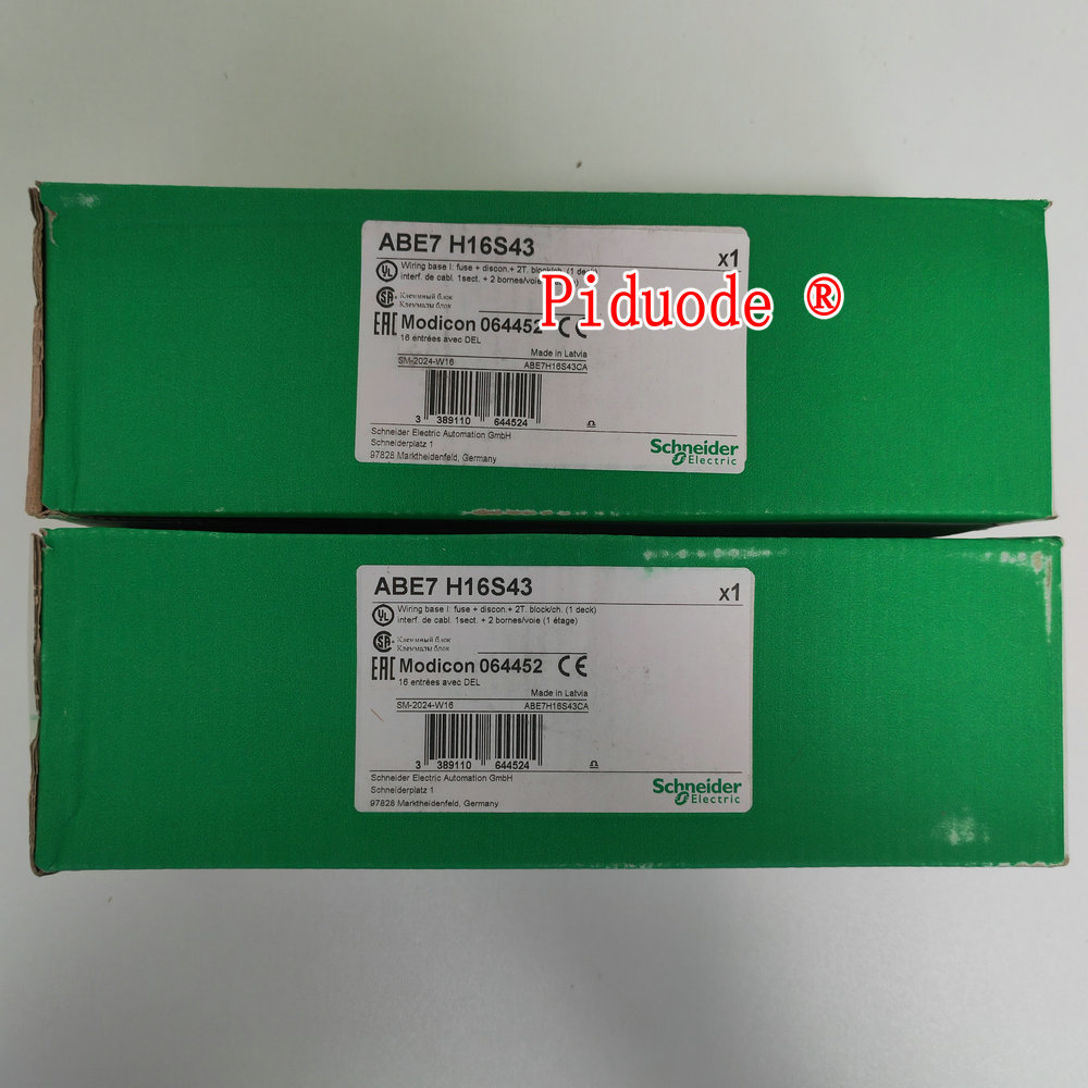 Schneider ABE7H16S43 Passive connection base brand new, original and genuine in stock